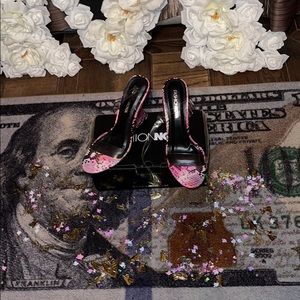 Fashion Nova clear strap sandal